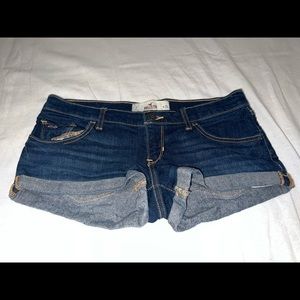 Hollister Low-Rise Denim Shorts